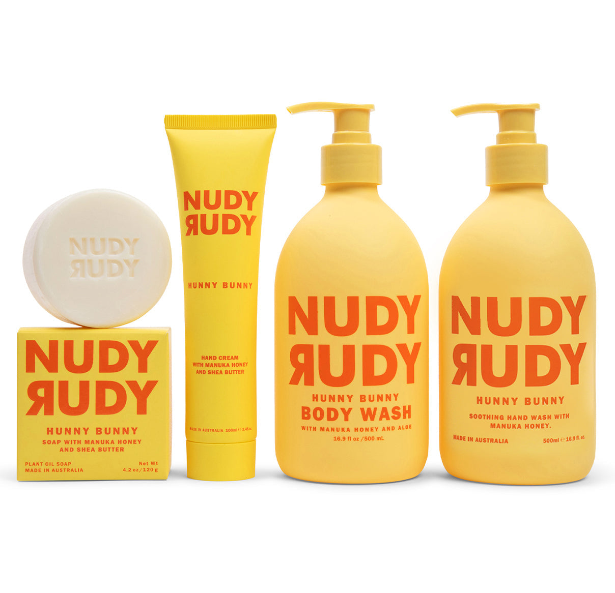 6 of Each - Hunny Bunny Body Care Kit - (3 Month Supply)